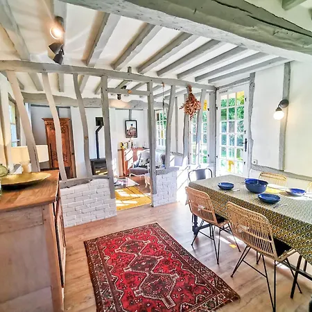 Le Nid De Chaume - Chaumiere - 15 Min D'honfleur 4-6p * Martainville (Eure)