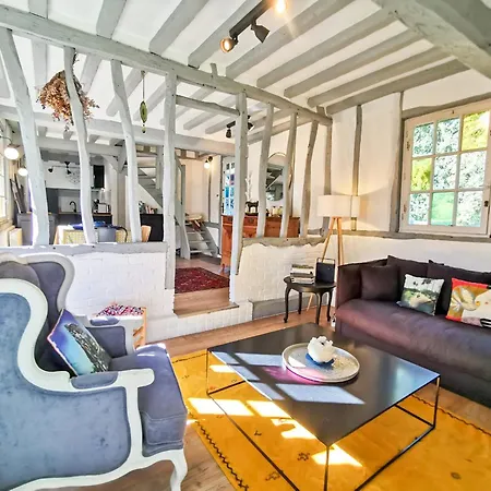 Holiday home Le Nid De Chaume - Chaumiere - 15 Min D'honfleur 4-6p *