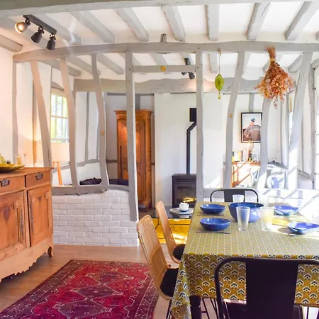 Le Nid De Chaume - Chaumiere - 15 Min D'honfleur 4-6p Holiday home Martainville (Eure)