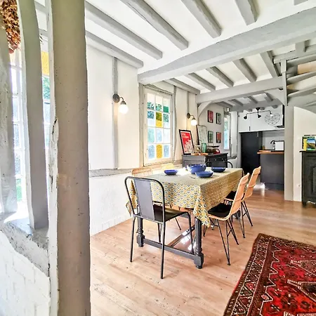 Holiday home Le Nid De Chaume - Chaumiere - 15 Min D'honfleur 4-6p Martainville (Eure)