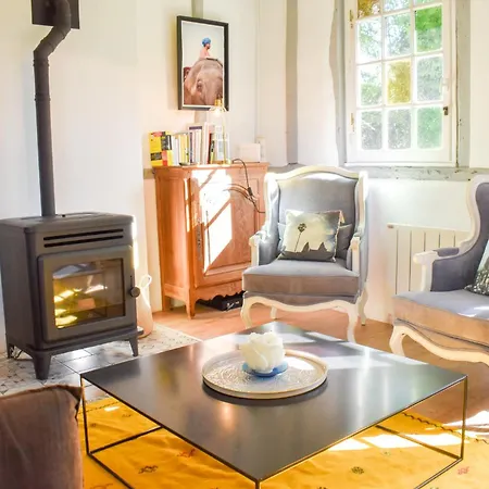 Le Nid De Chaume - Chaumiere - 15 Min D'honfleur 4-6p * Martainville (Eure)