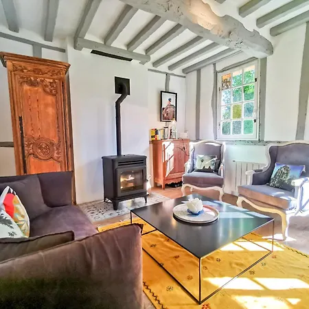 Le Nid De Chaume - Chaumiere - 15 Min D'honfleur 4-6p